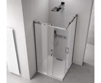 POLYSAN THRON SQUARE obdélníkový sprchový kout 1000x800mm, hranaté pojezdy, rohový vstup (8)