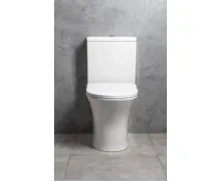 BRUCKNER LEON WC kombi, Rimless, spodní/zadní odpad, bílá (10)
