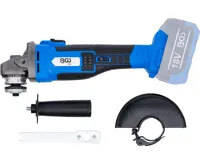 BGS Akumulátorová úhlová bruska,  bezkartáčová,  18 V,  bez akumulátoru (6)