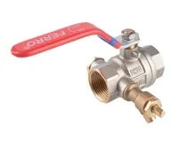 NOVASERVIS Plnoprůtočný kohout s vypouštěním 6/4&quot; - JY1127/40