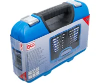 BGS Sada ráčnových očkoplochých klíčů ,  krátké ,  kloubové ,  8 - 19 mm ,  12dílná - BGS 6543 (8)