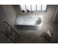 POLYSAN ASTRA L MONOLITH asymetrická vana 160x75x60cm, bílá (3)