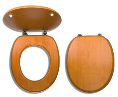 Novaservis sedátko dýhované orech  mdf - wc/orech