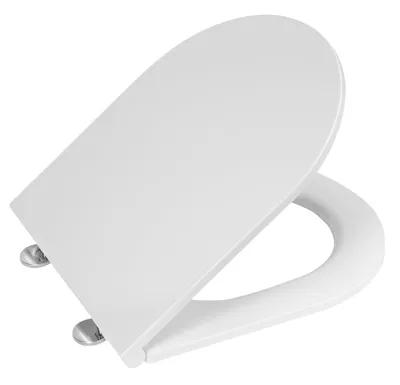 ISVEA WC sedátko, SLIM, Soft Close, Easy Take, bílá