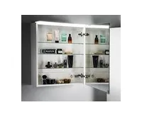 SAPHO LINEX galerka s LED osvětlením, 60x70x15cm, levá/pravá, borovice rustik (1)