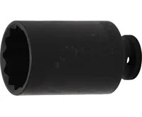 BGS Hlavice nástrčná 1/2&quot; 36 mm, prodloužená, 12-ti hranná,tvrzená