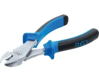 BGS Kleště štípací boční 180 mm, 2 komp. izolace, modročerná (1)