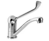 NOVASERVIS Umyvadlová dřezová baterie lékařská páka Metalia 55 chrom - 55096L,0 NOVASERVIS Umyvadlová dřezová baterie lékařská páka Metalia 55 chrom - 55096L,0