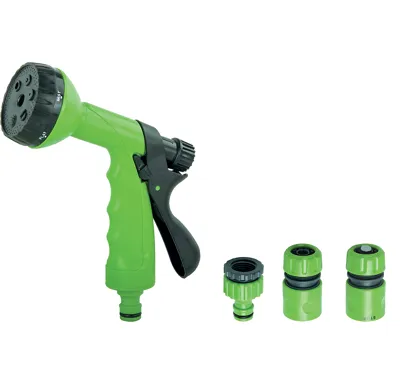 NOVASERVIS Pistole se 6-funkcemi a sadou plast - DY2323