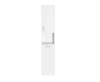 AQUALINE SIMPLEX ECO vysoká skříňka s košem 30x180x30cm (6)