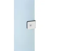 SAPHO Dělící stěna mezi urinály 40x80 cm, mléčné sklo (4)