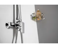 AQUALINE FACTOR sprchový sloup s pákovou baterií, chrom (8)