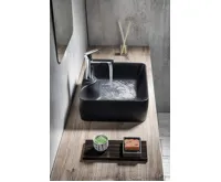 SAPHO BALENA keramické umyvadlo na desku, 48x37cm, černá mat (7)