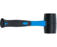 BGS Palička gumová vyklepávací 500 g, pr. 60 mm, rukojeť fiberglass (3)
