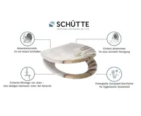 Schütte WC sedátko STONE PYRAMID| Duroplast, Soft Close (15)