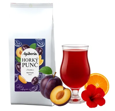 AG FOODS Group a.s. Agiberia Horký punč Švestka 1000g
