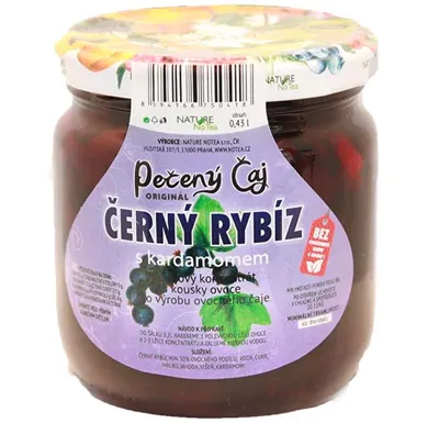 Nature NoTea s.r.o. Pečený čaj Notea - Černý rybíz s kardamomem 430ml