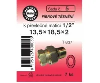 Hartman Sada č.   5: sada fíbrových těs.1/2&quot;- 13.5x18.5x2