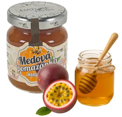 Nature NoTea s.r.o. Medová pomazánka NoTea Marakuja 65g