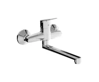 JIKA TALAS TRENDY Umyvadlová nástěnná baterie s raménkem 210 mm, Chrom JIKA TALAS TRENDY Umyvadlová nástěnná baterie s raménkem 210 mm, Chrom