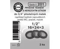 Hartman Sada č. 201: sada těs.s nerez.sítkem - 1/2&quot;T- 16x24x3 - 3x4888