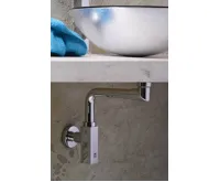 OMP TEA QUASAR umyvadlový sifon šetřící místo, 5/4" odpad 32mm, chrom (3)