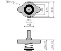 BGS Adaptér č. 4 pro BGS 8027, 8098, pro Ford, Honda, Hyundai, Lexus, Mazda, Mercedes-Benz, M (3)