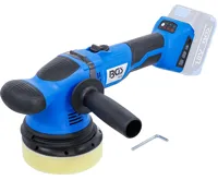 BGS Akumulátorová excentrická leštička,  bezkartáčová,  18 V,  bez akumulátoru