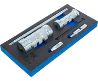 BGS Vložka do dílenského vozíku 1/3: sada vytahováků vstřikovačů ,  pro nákladní vozidla (1)