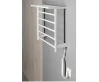 SAPHO ELZOR elektrický sušák ručníků 500x470 mm, 60 W, bílá mat (4)