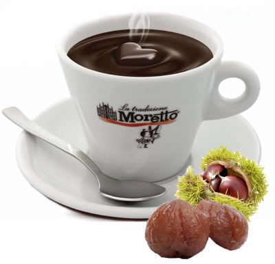 Horká čokoláda Moretto - Ledové kaštany 30g