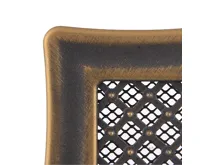 HS Flamingo Krbová mřížka 16x45 cm, DECO zlatá patina (2)