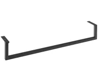 SAPHO HANG držák ručníků pod umyvadlo 560x98mm, černá mat SAPHO HANG držák ručníků pod umyvadlo 560x98mm, černá mat