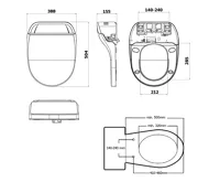 SAPHO PURA závěsné WC s elektronickým bidetem USPA LUX (11)