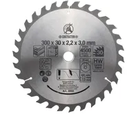 BGS Pilový kotouč ze slinutého karbidu, O 300 x 30 x 3.2 mm, 30 zubů