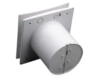 SAPHO EIRA koupelnový ventilátor axiální s časovačem, 15W, potrubí 100mm, bílá (3)