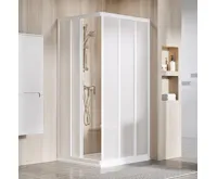 Ravak sprchový kout čtvercový ASRV3-75 bílá+grape