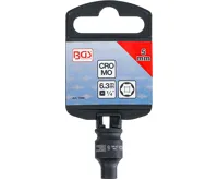 BGS Silová nástrčná hlavice, šestihranná,  6,3 mm (1/4"),  5 mm (3)