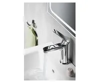 BRUCKNER SIEGER stojánková umyvadlová baterie, výška 150mm, chrom (1)