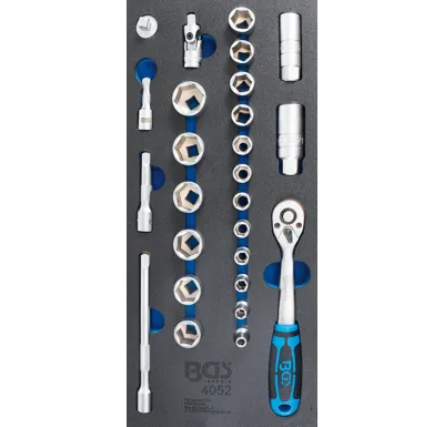 BGS Modul - gola sada 3/8", sada 26 dílů