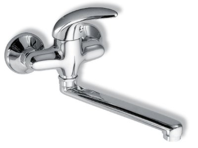 Novaservis umyvadlová dřezová baterie 100 mm metalia 55 chrom - 55077,0