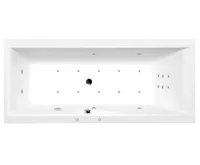 POLYSAN CLEO HYDRO-AIR hydromasážní vana, 180x80x48cm, bílá