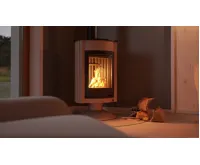 HS Flamingo Krbová kamna MASTERFLAMME ® Medie II, krémová (33)