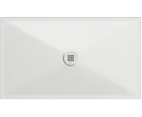 GSI Keramická sprchová vanička, obdélník 120x70x2cm, bílá mat