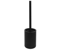 SAPHO X-ROUND BLACK WC štětka na postavení, černá mat SAPHO X-ROUND BLACK WC štětka na postavení, černá mat