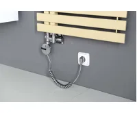 SAPHO TWIN COMBI připojovací sada ventilů pro středové připojení, pravá, chrom (3)