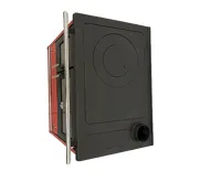 PLAMEN Sporák na tuhá paliva 850 GLAS - P bílý (11)