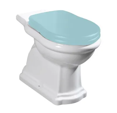 KERASAN RETRO WC kombi mísa 38,5x72cm, zadní odpad, bílá