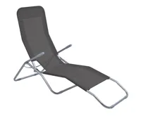 Garden King Zahradní lehátko - antracitové