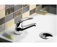 AQUALINE Stojánkový kulový ventil 1/2", 79,5mm, chrom (3)